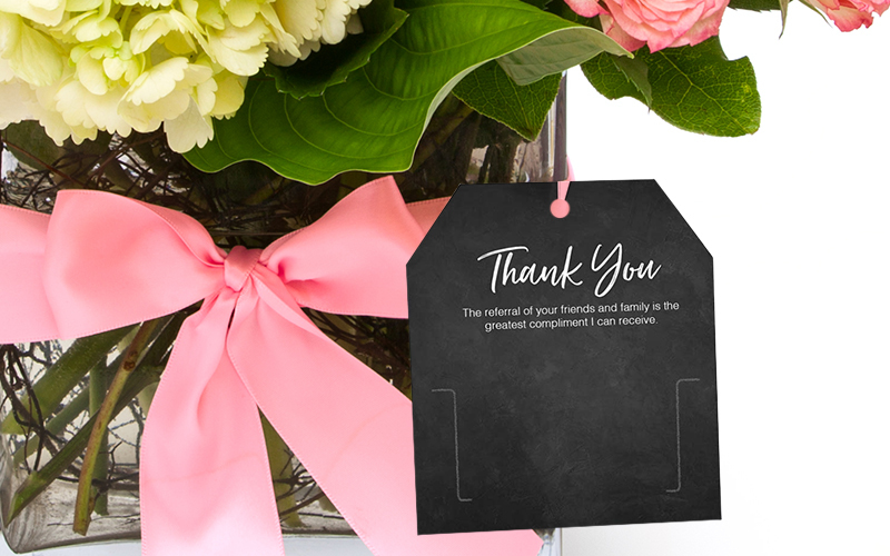 Gift Tag - Chalkboard