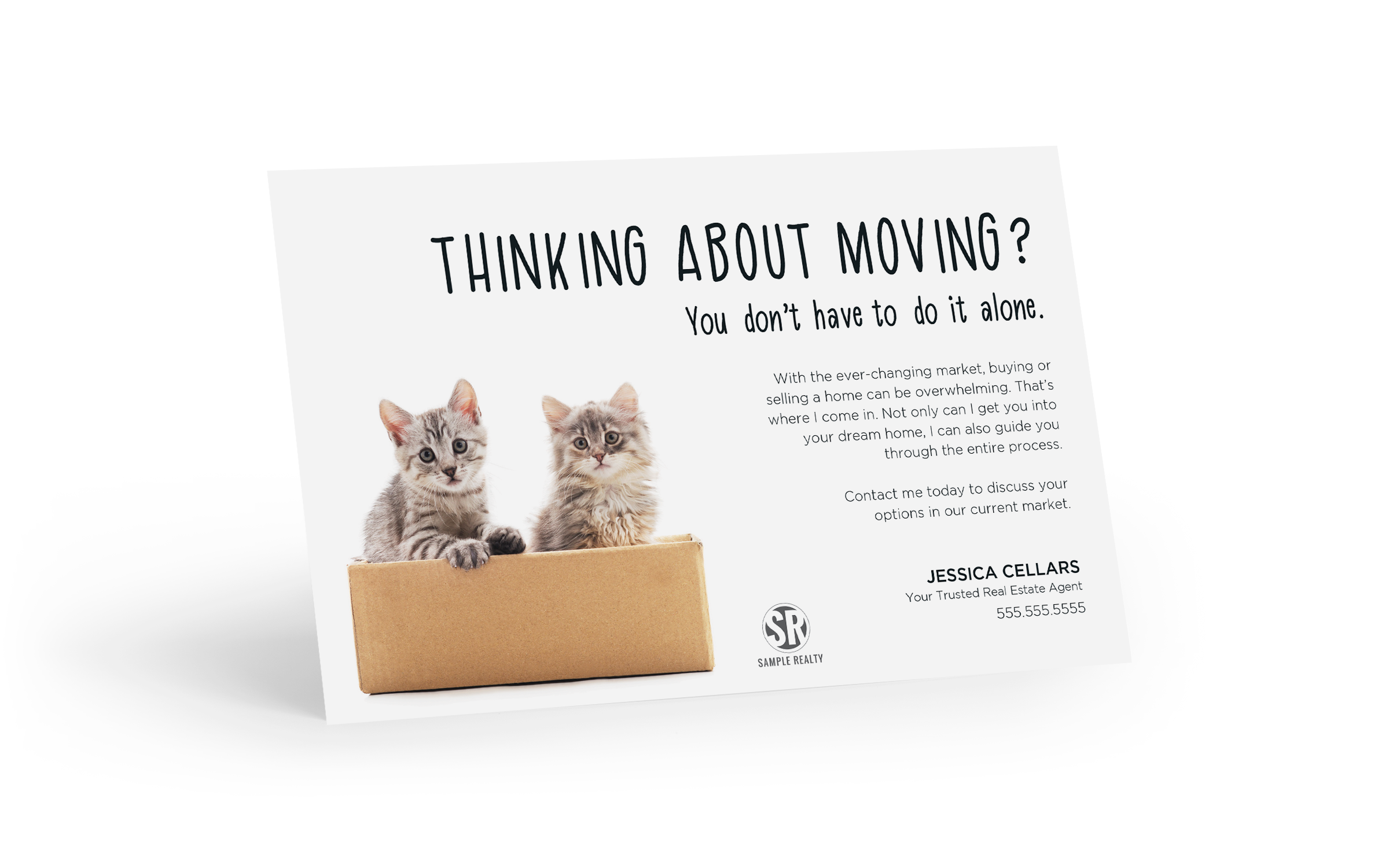 Corefact Bright Side Postcard <br> Moving Kittens Corefact Bright Side Postcard <br> Moving Kittens