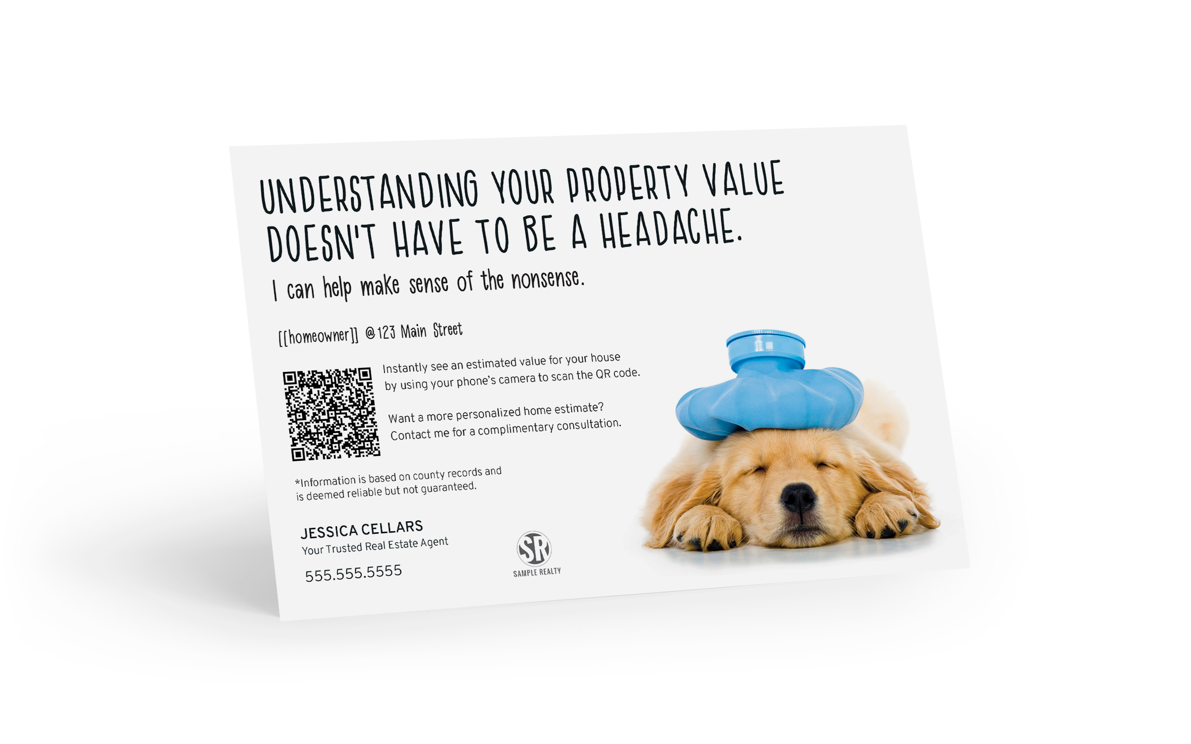 Corefact Bright Side Postcard<br> Home Estimate QR Code - Property Value Corefact Bright Side Postcard<br> Home Estimate QR Code - Property Value