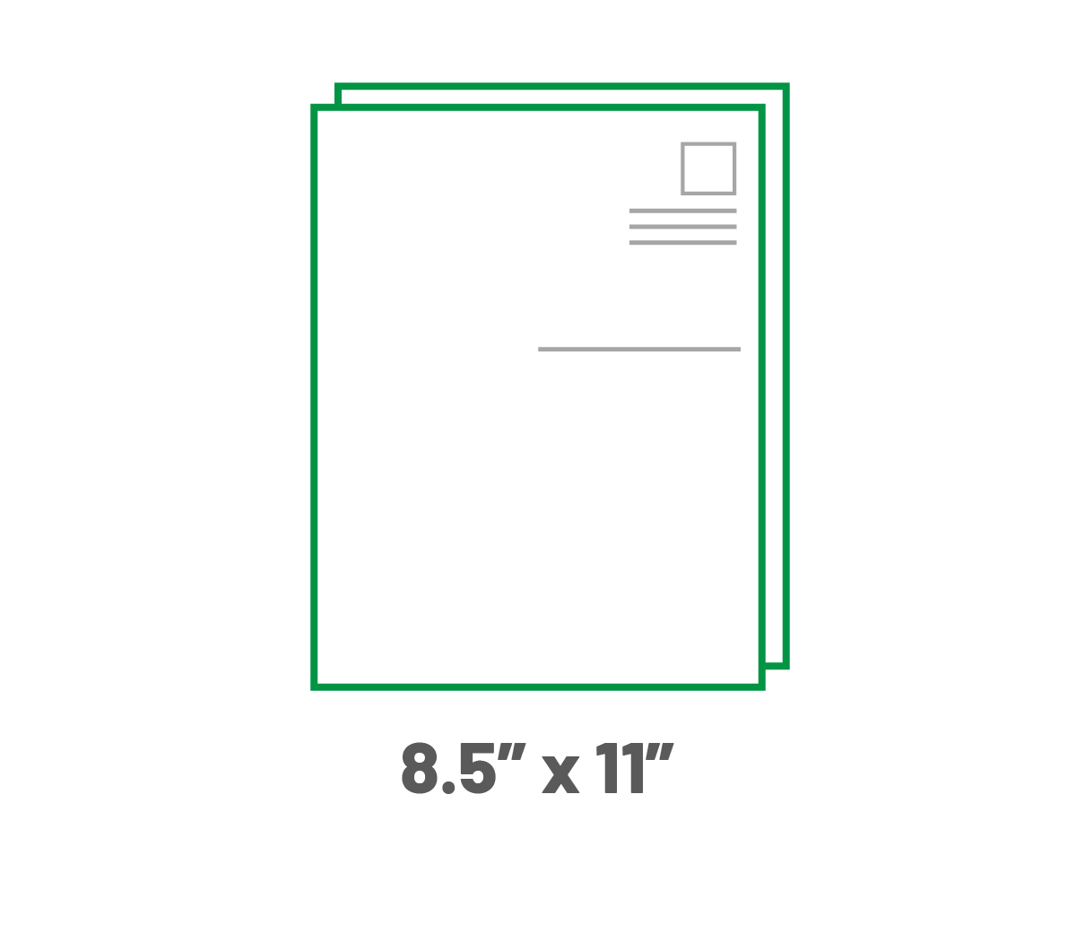 Upload - Flat Mailer 8.5 x 11
