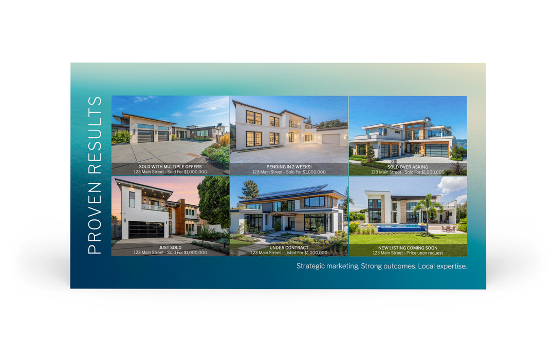 EDDM - Proof of Production  - Coastal Calm - Six Photos