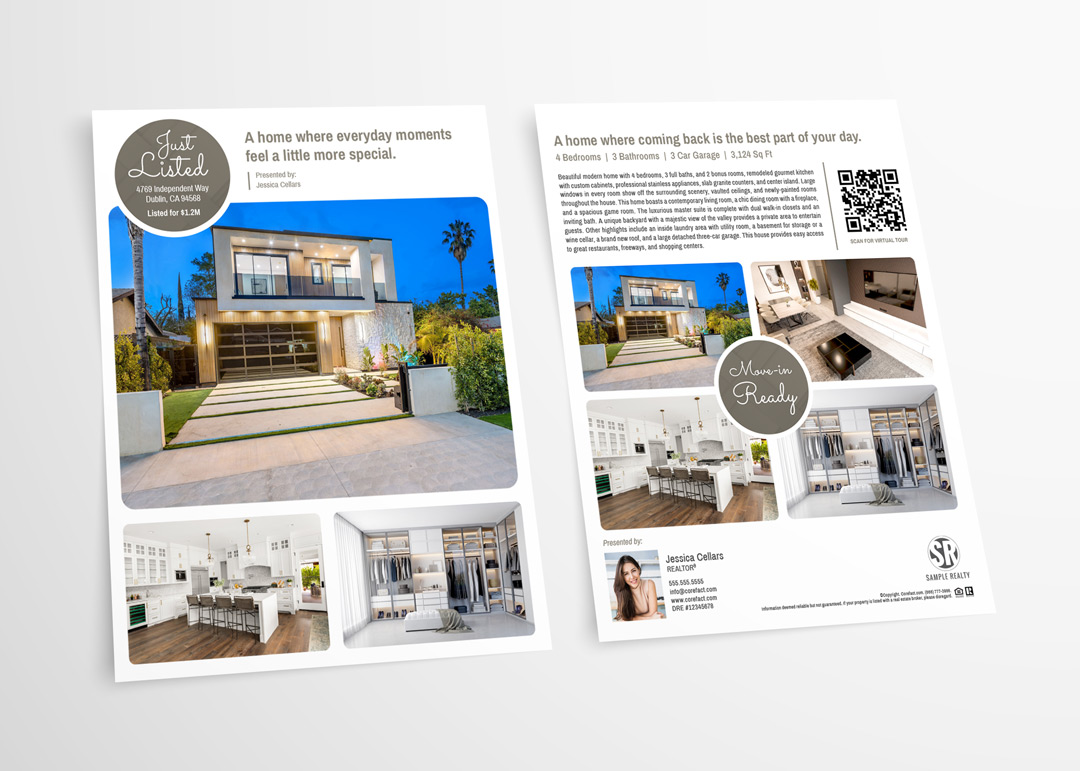 Two Sided Flyer - Inspired Living 