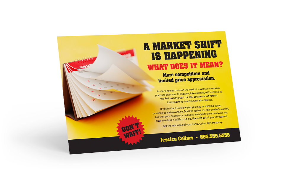 Market Shift Postcard - What Does It Mean